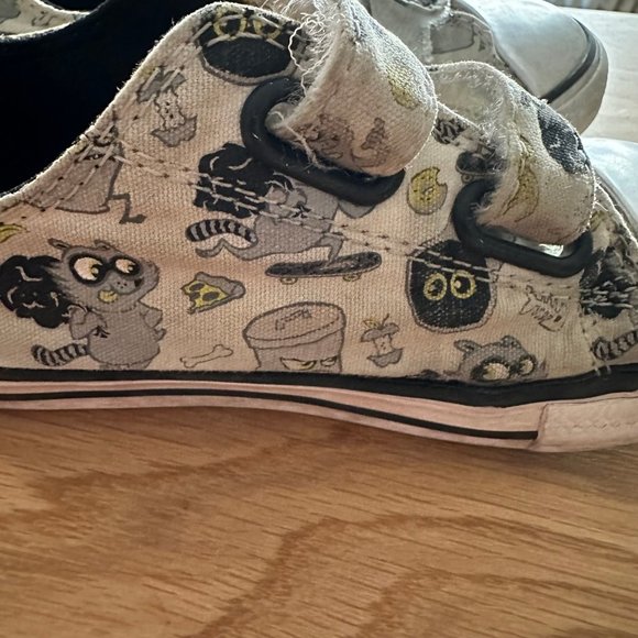 Chuck Taylor All Star Easy-on Raccoons  Converse Kids Size 10 - Picture 5 of 5
